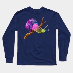 Friendly snail Long Sleeve T-Shirt